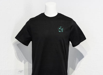 Green left chest Art Icon unisex T-Shirt